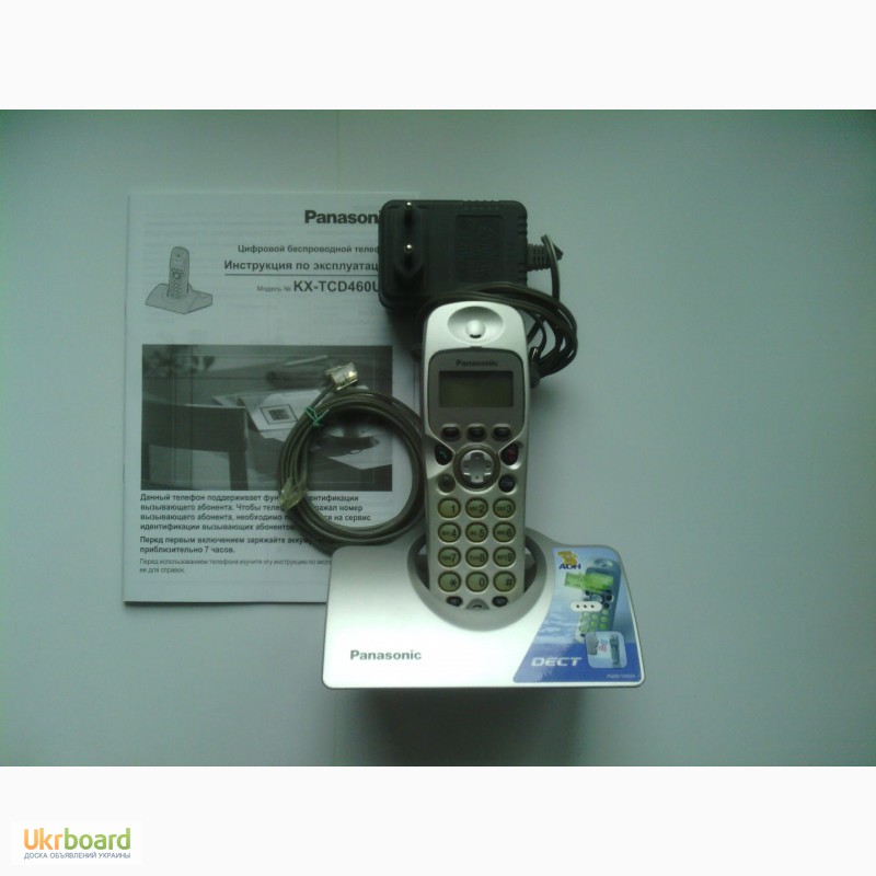 Фото 3. Радиотелефон Panasonic KX-TCD460UA