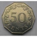 Мальта 50 центов 1972 год СОСТОЯНИЕ