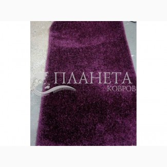 Высоковорсная ковровая дорожка shaggy mono 0720 фиолетовый