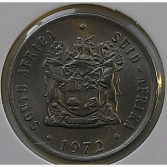 ЮАР 10 центов 1972 год ОТЛИЧНАЯ