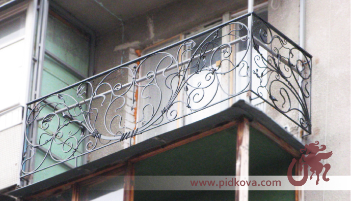 Фото 5. Кованый балкон. Балконные ограждения. купить заказать