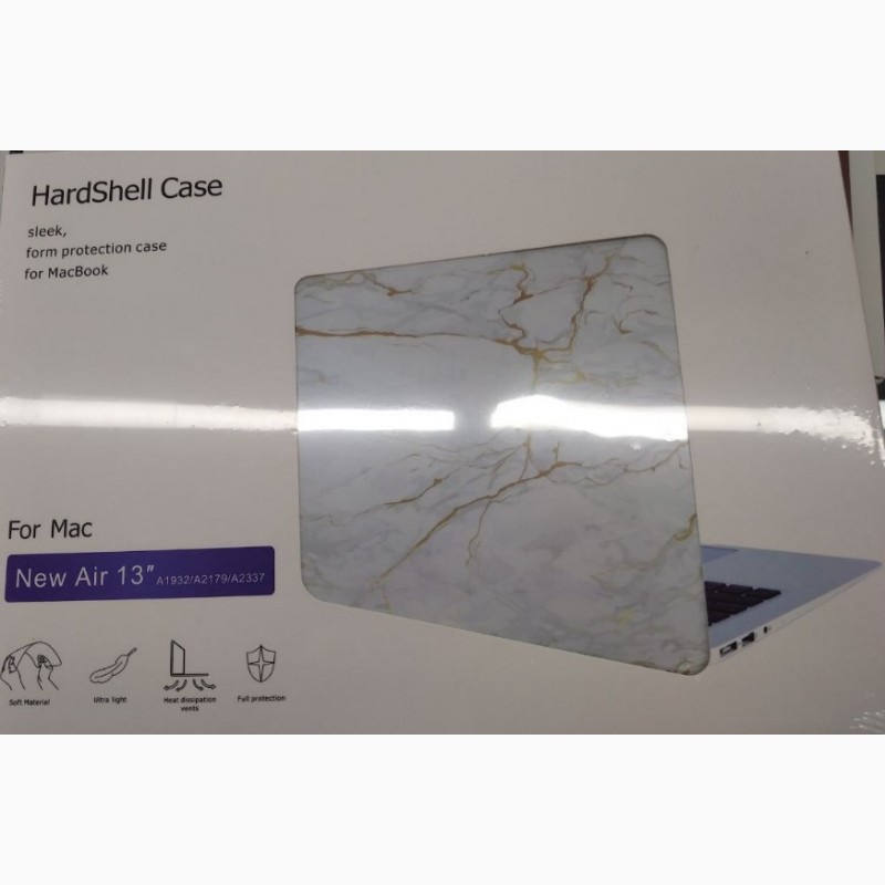 Фото 6. Чехол Mramor Marble Case пластиковый для Apple MacBook 2020 New Air 13 A1932 / A2179