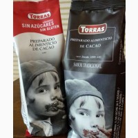 Горячий шоколад Torras A La Taza 1кг Какао 24% без глютена лактозы сахара для людей