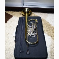 Нова вентельна педальна Труба Levante Stagg LV-TR4605 золото Trumpet