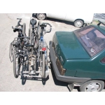 Перевозка велосипедов на фаркопе авто.