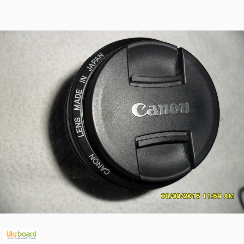 Фото 2. Продам объектив CANON LENS EF 50mm 1:1.4