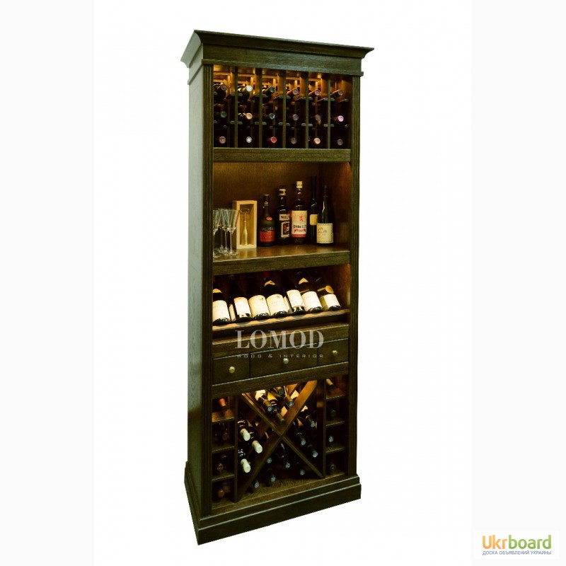 Фото 2. Элитный деревянный шкаф для вина Тироль