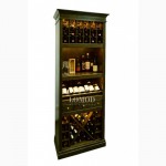 Элитный деревянный шкаф для вина Тироль