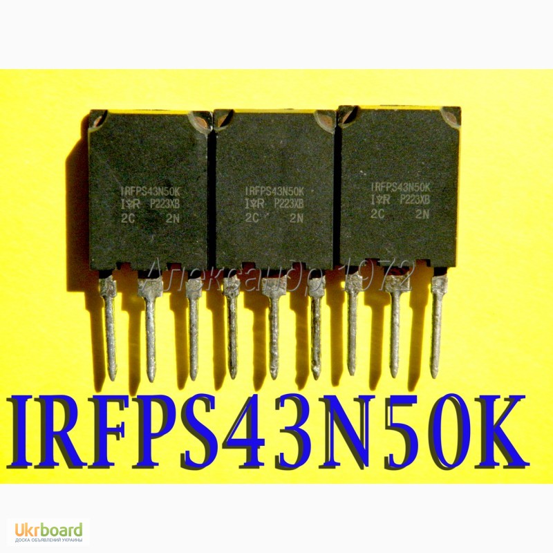Фото 7. Транзисторы IRFPS43N50K, 500 V, 540 Вт