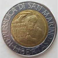 Сан- Марино 500 лир 1994 год