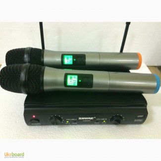 Радиомикрофоны Shure-44 2-микрофона