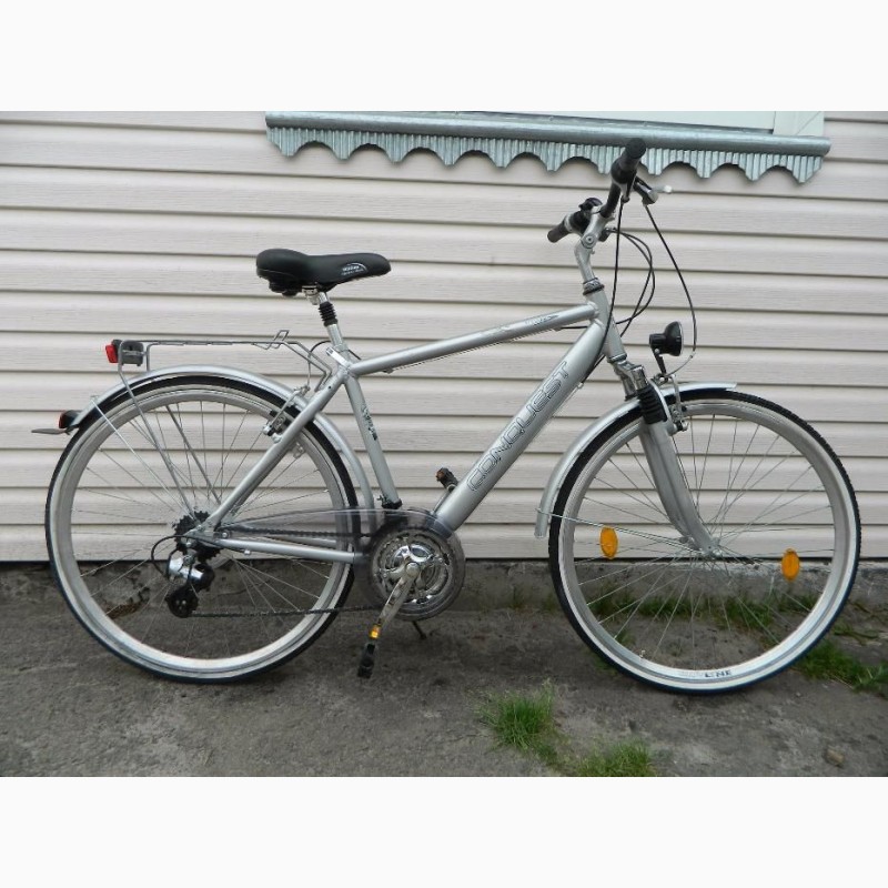 Фото 3. Продам Велосипед дорожный CONQUEST алюминиевый с Германии