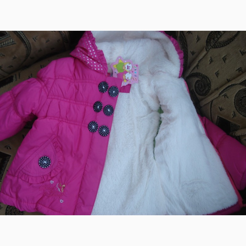 Фото 2. Демисезонная куртка на девочку 1-2-3 года. Новая