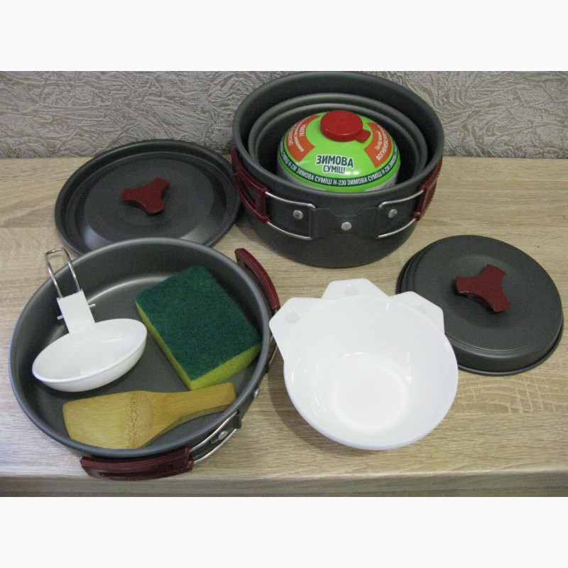 Фото 2. Продам набор туристической посуды для 2-3чел.НОВЫЙ