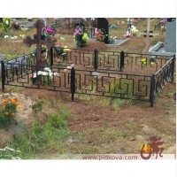Изготовление и установка оградок, кованые оградки, оградки на кладбище