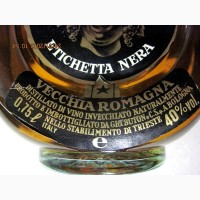 Продам, Итальянский бренди «Etichetta Nera» Bouton Vecchia Romagna. более 40 лет. 200$
