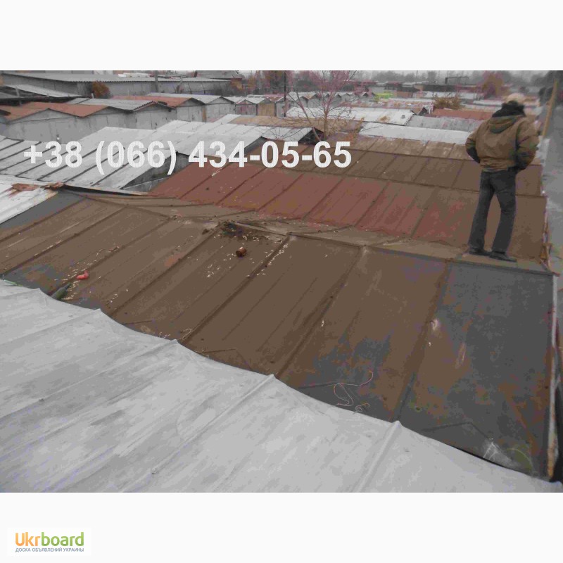 Фото 17. Крыша гаража. Подъём и ремонт. Киев