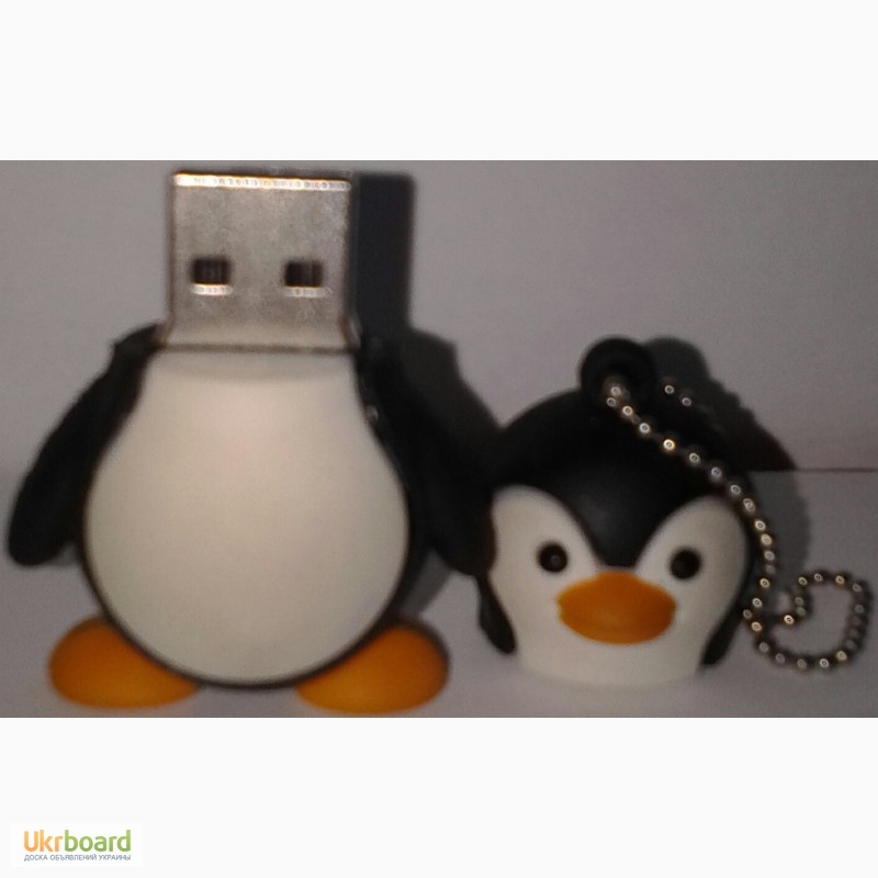 Фото 2. USB-флешка Пингвин 16 Гб