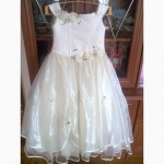 Продам біле платтячко на дівчинку 8-11 років