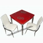 Столы и стулья. Теплота и свежесть от дизайна стеклянных столов