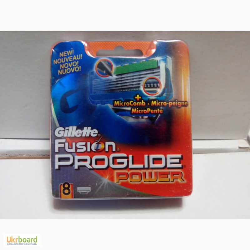 Фото 4. Gillette Fusion POWER ProGlide 8шт.лезвия