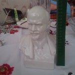 Фарфоровая статуэтка.Бюст Ленина