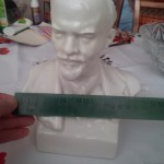 Фарфоровая статуэтка.Бюст Ленина
