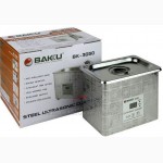 Ультразвуковая двух режимная ванна Baku BK-3050 для очистки печатных плат, микросхем