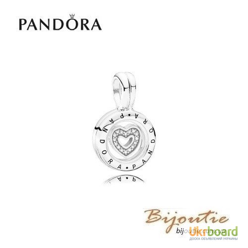 PANDORA шарм медальон с миниатюрным элементом 792144CZ