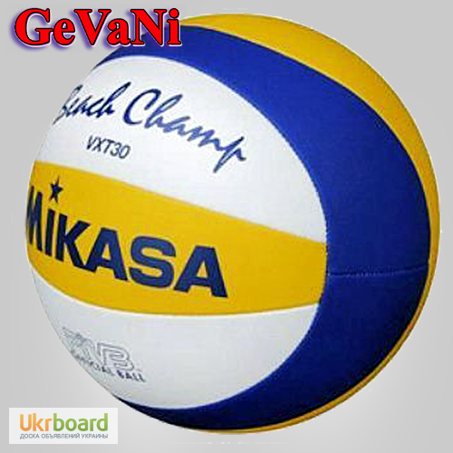 Фото 2. Мяч волейбольный (пляжный) Mikasa VXT30 оригинал