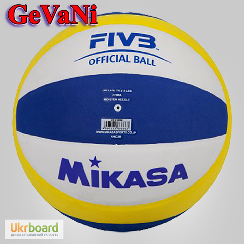 Фото 4. Мяч волейбольный (пляжный) Mikasa VXT30 оригинал