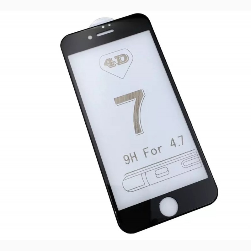 Фото 4. ОПТ 5D Защитное стекло для всех iPhone 6/6S/6+/6S+/7/7+/8/8+/X