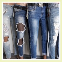 Женские джинсы! Самые модные цвета и узоры