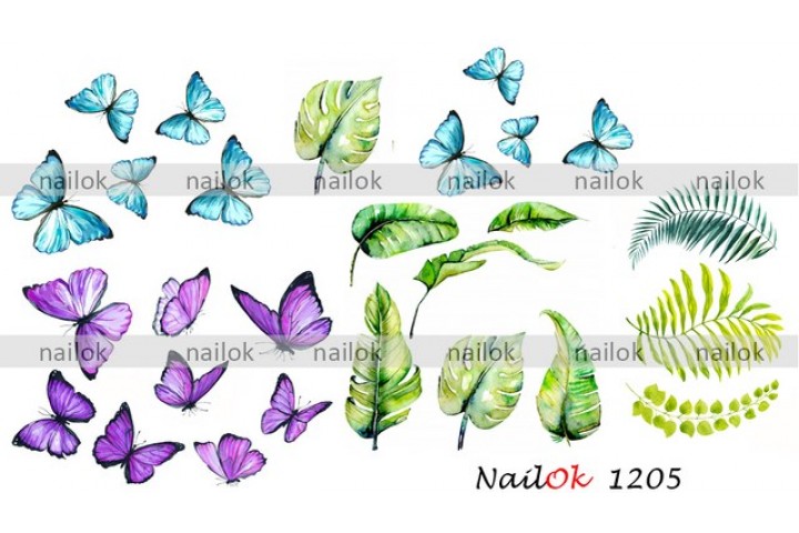 Фото 5. Слайдеры, наклейки, дизайны для маникюра NailOk купить недорого в Украине
