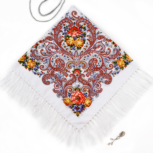 Фото 8. Продам павлопосадский шерстяной платок разных расцветок и размеров (от 400 грн.)