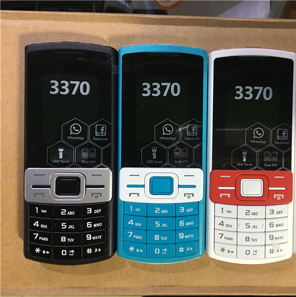 Телефон 3370 1, 8 Dual SIM карты FM MP3 Камера FM фонарик