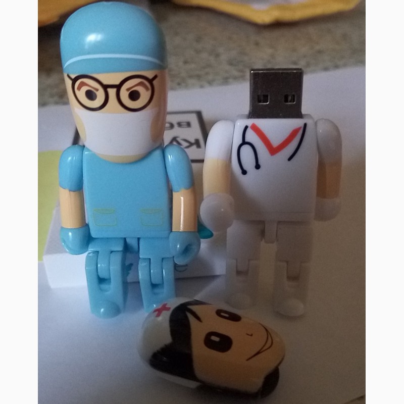 Фото 5. Флешка USB 16GB гб- доктор, врач, лікар, зуб