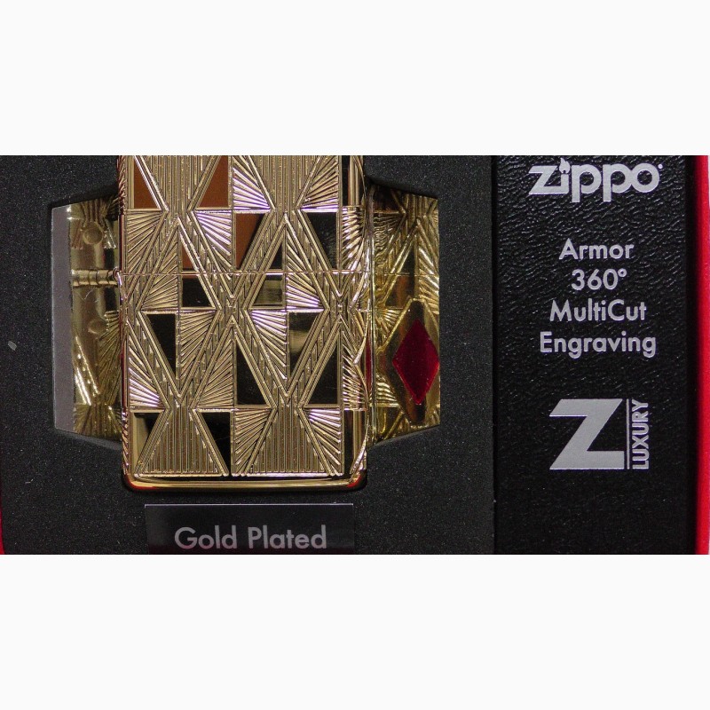 ZIPPO 29671 Armor Luxury Diamond High Polish Gold
