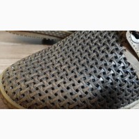 Мужские кожаные летние туфли levis model-33 олива перфорация польша 2020