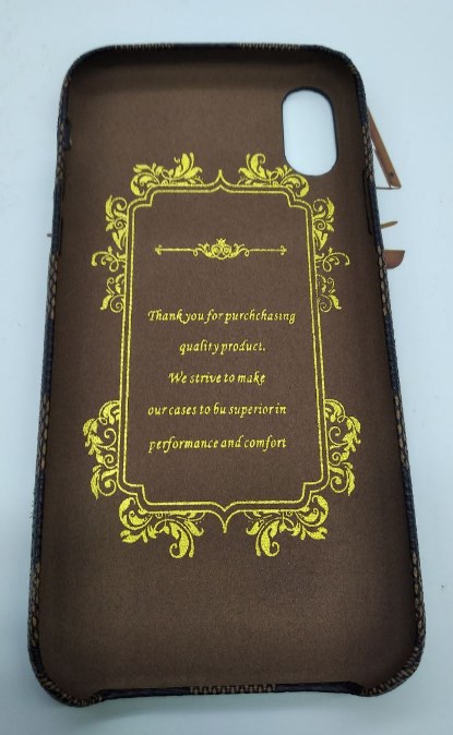 Фото 15. Чехол кожаный Louis Vuitton для iPhone X / Xs / 10 Форм-фактор – накладка