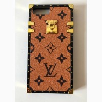 Чехол кожаный Louis Vuitton для iPhone X / Xs / 10 Форм-фактор – накладка