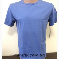 Синяя мужская спортивная футболка (арт. Ф 950109)
