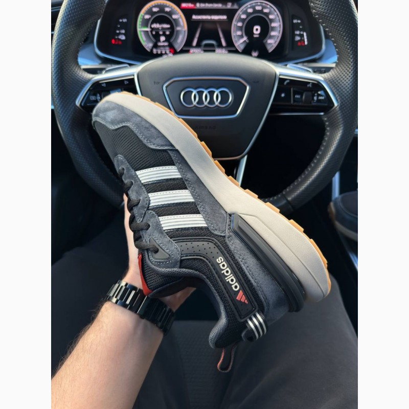 Фото 8. Adidas ZX 420 Gray Beige - кроссовки мужские серые