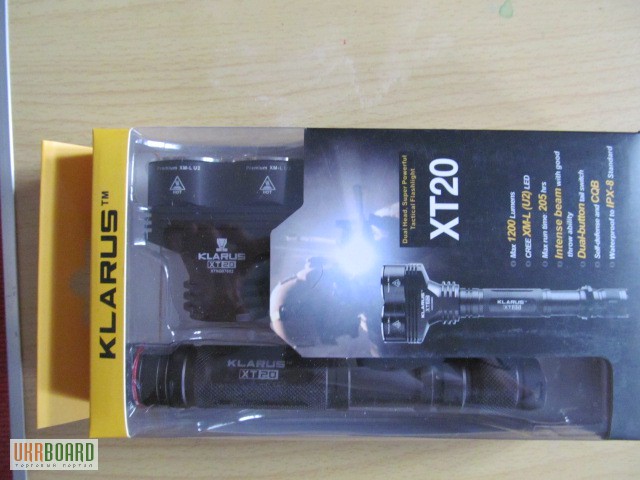 Продам тактический фонарик KLARUS XT 20