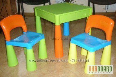 Фото 4. Столик и два стульчика Tega baby Mamut