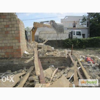 Демонтаж деревянных домов. Снос частного дома дачи