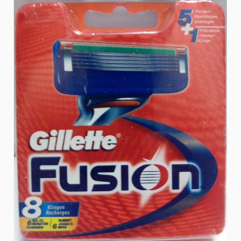 Фото 15. Лезвия Gillette Fusion 8 шт