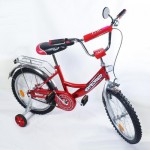Велосипед explorer 16 дюймов bt-cb-0028 красный с черным