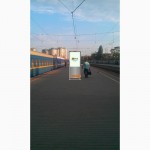 Реклама на Платформах ЖД Вокзала Одесса