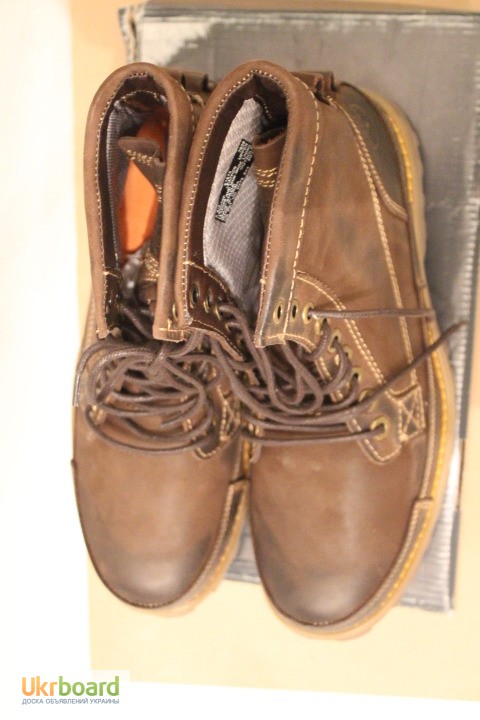 Фото 14. Ботинки Timberland коричневые (мех или ткань)